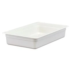 Cambro 14CW148 Camwear White Full Size X 4" D Food Pan