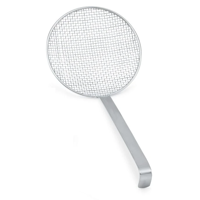 Vollrath® 47718 Heavy Duty Long-Handled 8" Wire Mesh Skimmer