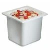 CARLISLE San Jamar® CI7001WH Chill-It® 1/6-Size White Food Pan