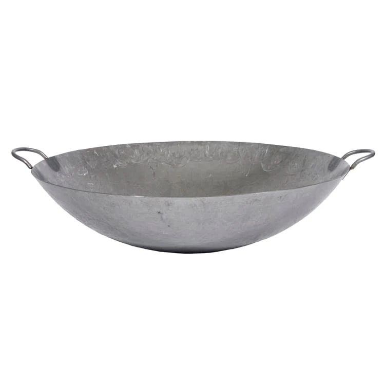 Town Food Service 34724 24" Hand Hammered Cantonese Wok