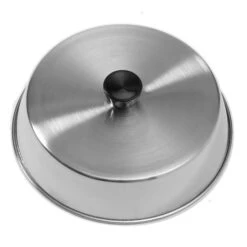 American Metalcraft BA840S S/S 8-3/8" Round Basting Cover W/ Knob