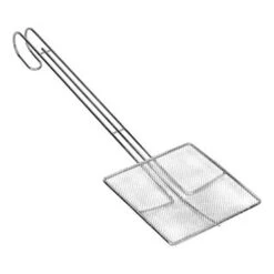 FMP® 226-1004 Nickel Plated 6 X 6 X 13.5" Fine Mesh Skimmer