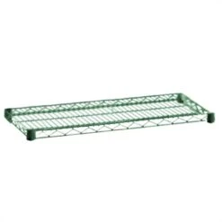Focus Foodservice FF2460G 24" X 60" Green Wire Shelf