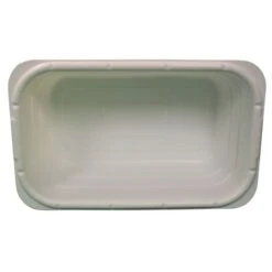 AyrKing B-303 NOHOLE White 10" Plastic Lug