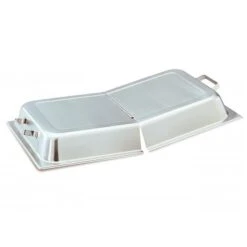 Vollrath® 77400 Full Size S/S Hinged Dome Cover With Handles