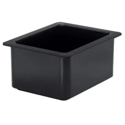 Cambro 26CF110 ColdFest Black Half Size X 6" D Cold Food Pan