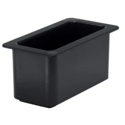 Cambro 36CF110 ColdFest Black 1/3 Size 6" H Cold Food Pan