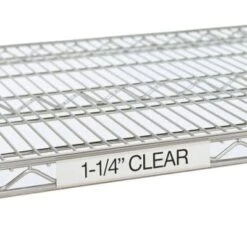 Metro 9990CL5 55" Clear Label Holders For Super Erecta Shelves