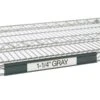 Metro 9990P5 55" Gray Label Holders For Super Erecta Shelves