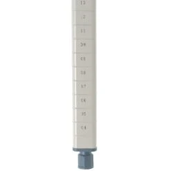 Metro MQ63PE MetroMax Q Epoxy Coated Steel 63" Stationary Post