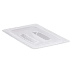 Cambro 40PPCH190 Translucent 1/4-Size Food Pan Cover - 6 / CS