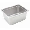 Winco SPJH-206 S/S 6" Half Size Food Pan