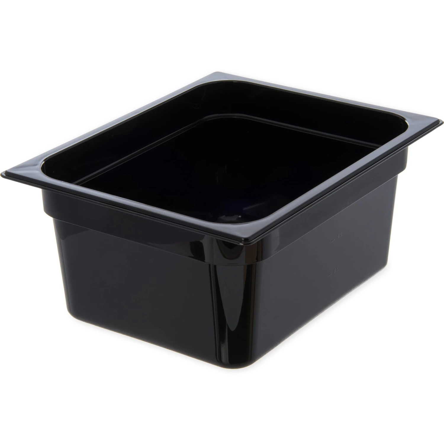 Carlisle 10222B03 StorPlus Black Half Size X 6" D Food Pan