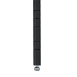 Metro 54PBL SiteSelect 54.6" Black Post With Leveling Bolt