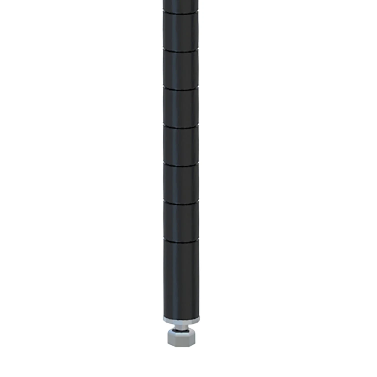 Metro 54PBL SiteSelect 54.6" Black Post With Leveling Bolt