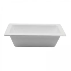 TableCraft CW4056W White 1/3 Size X 4" D Food Pan