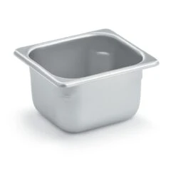 Vollrath S06064 Flat Corner 1/6 Size X 4"D Food Pan
