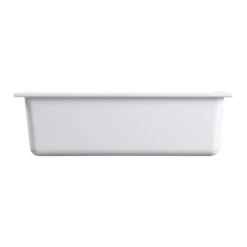 EGS B13125-W Modern American 1/3 Size X 3.75"D White Food Pan