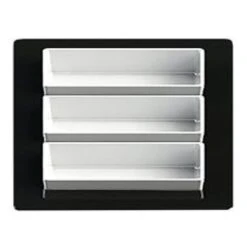Professional Bakeware CW5074W 12.875 X 21.25" 3-Bowl Template