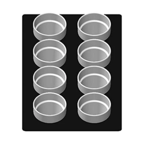 Professional Bakeware CW5068W 12.875 X 21.25 In. Single Well Template