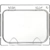 Carlisle CM10238Z07 EZ Access Clear 1/2 Size Lid