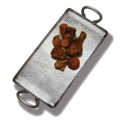 American Metalcraft G21 Hammered S/S 21-3/4" X 9" Griddle