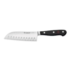 Wusthof 4182-7 Classic Carbon Steel 5" Hollow Edge Santoku Knife