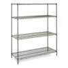 Metro N336K3 Super Erecta Brite 36" X 18" X 63" Starter Shelving Unit