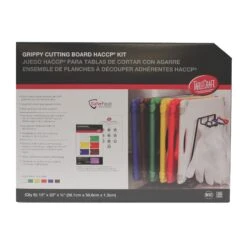 TableCraft CBG1520APK6 15 X 20 Grippy HACCP Kit Cutting Board - 6 / PK