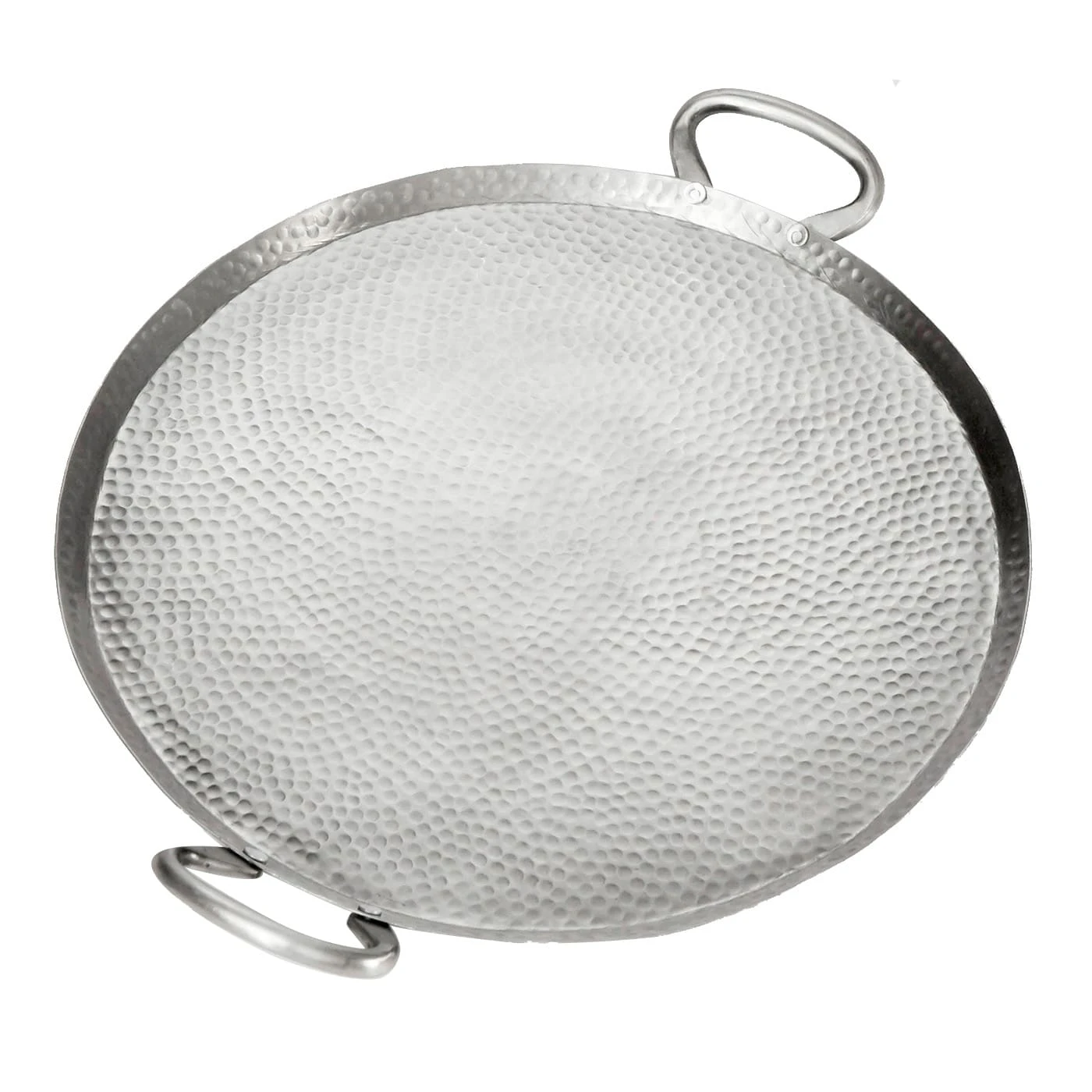 American Metalcraft G17 Hammered S/S Round Buffet Griddle With Handle