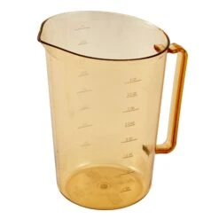 Cambro 400MCH150 Amber High Heat 4 Quart Measuring Cup