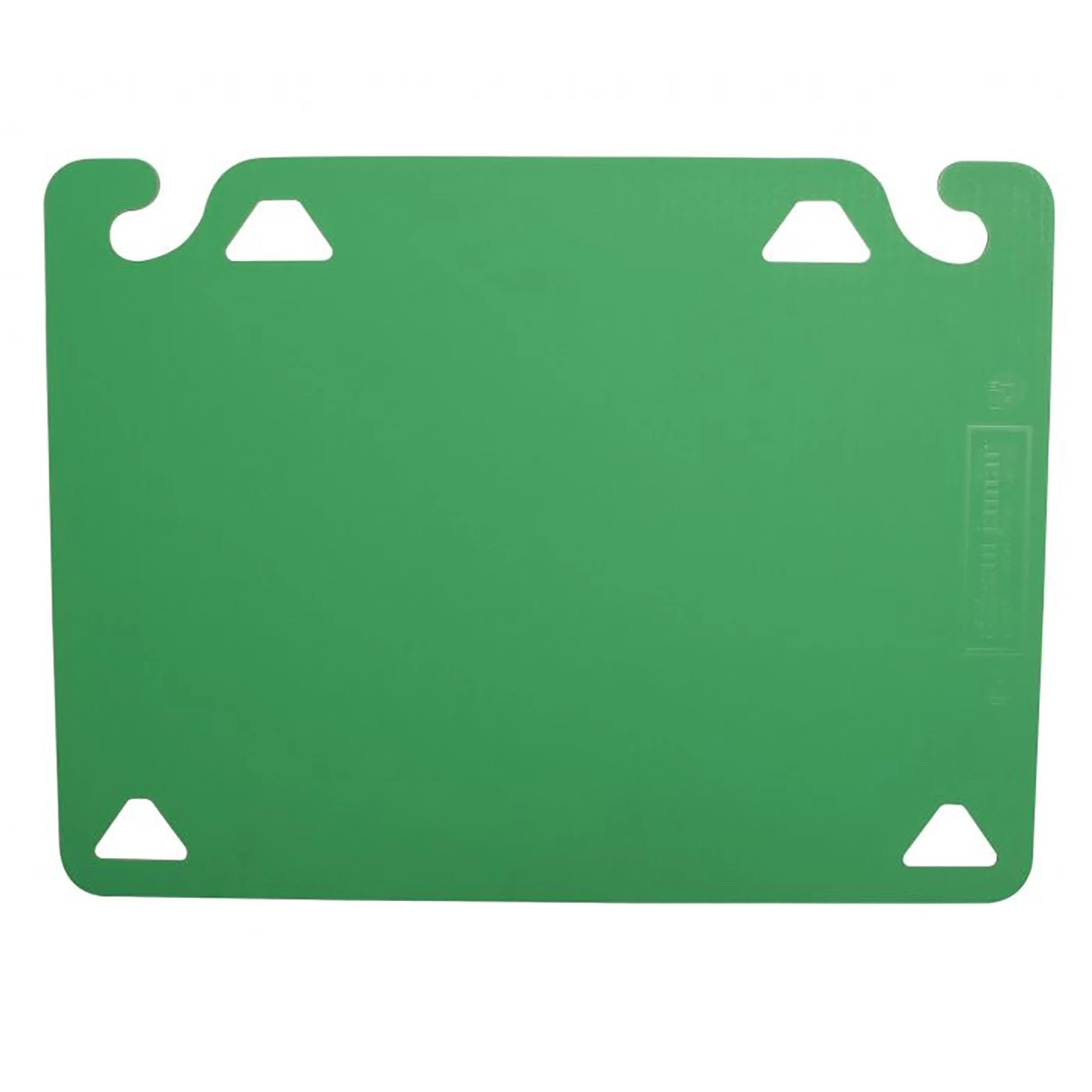 CARLISLE San Jamar CBQGSC1218GN 12 X 18 Green QuadGrip Cutting Board - 2 / PK