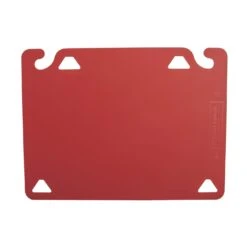 CARLISLE San Jamar CBQGSC1218RD 12 X 18 Red QuadGrip Cutting Board - 2 / PK