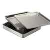 American Metalcraft HCSQ610 Aluminum Hard Coat 6" Sq. Pizza Pan
