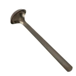 American Metalcraft BLHML Black Hammered 1-1/2 Ounce Serving Ladle