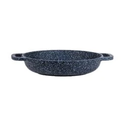 Folio 6978QU012 Blue Granite 30 Ounce Casserole With Handles - 2 / CS