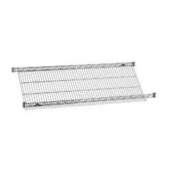 Metro 1860DNC 60" X 10" 45 Degree Slanted Chrome Shelf