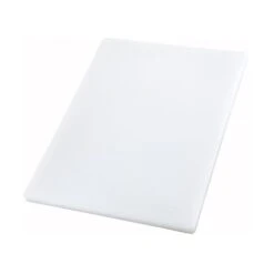Winco CBXH-1218 White 12" X 18" X 1" Cutting Board