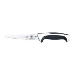 Mercer Culinary M23406WBH Millennia White Wavy Edge 6" Utility Knife