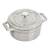 Staub 11010107 White Truffle .25 Quart Mini Cocotte