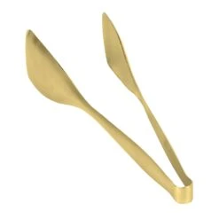 Front Of The House BUT026GOS22 Gold 9" Serving Tong