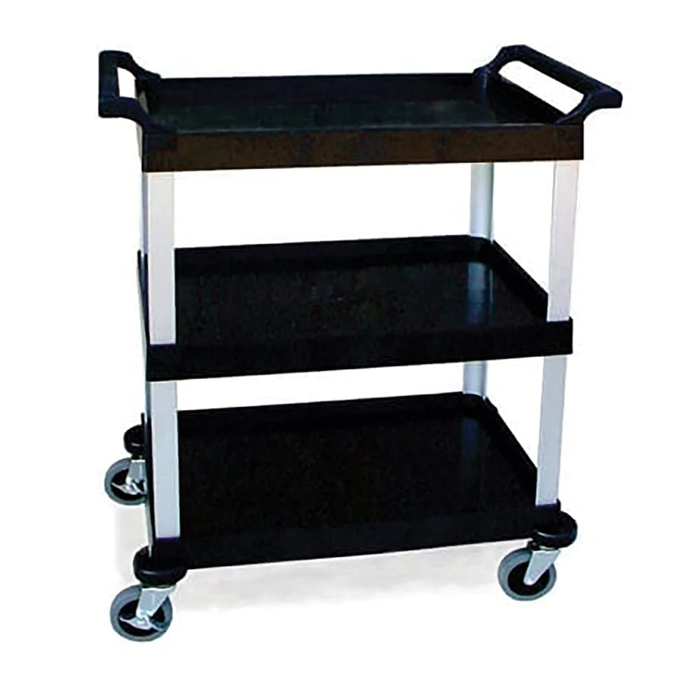 Lakeside 2500 Plastic 3-Shelf Utility Cart