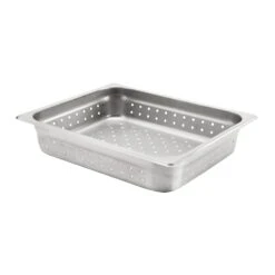 Browne Foodservice 21212 Perforated S/S 1/2 Size X 2.5"D Food Pan