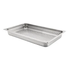 Browne Foodservice 22112 Perforated S/S Full Size X 2.5 In. Food Pan