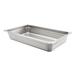 Browne Foodservice 22114 Perforated S/S Full Size X 4"D Food Pan