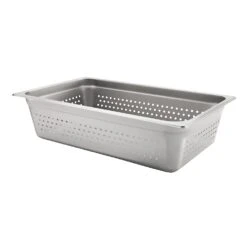 Browne Foodservice 22116 Perforated S/S Full Size X 6"D Food Pan