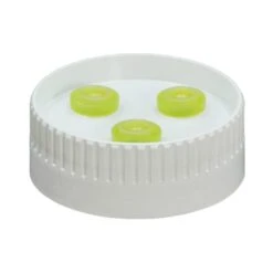 FIFO GBC3-220-6 Yellow 3-Hole Medium Bottle Cap For Sauce Gun - 6 / PK