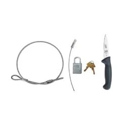 Mercer Culinary M422003BH30 3" Paring Knife Kit W/ 30" Leash