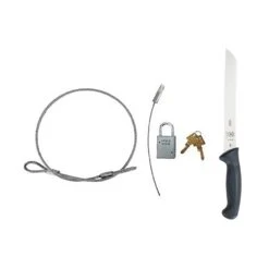 Mercer Culinary M422508BH30 8" Bread Knife Kit W/ 30" Leash