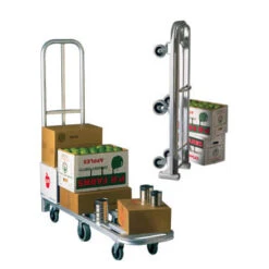 New Age Industrial 95241 Folding Stock Cart With Push Handle And Lock